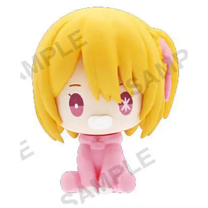 OSHI NO KO ACG Toy Figure Sitting Posture Ornaments Gashapon Hoshino Ai Aquamarin Rubii Collectible Figurines Gift Toys for Fans view 3