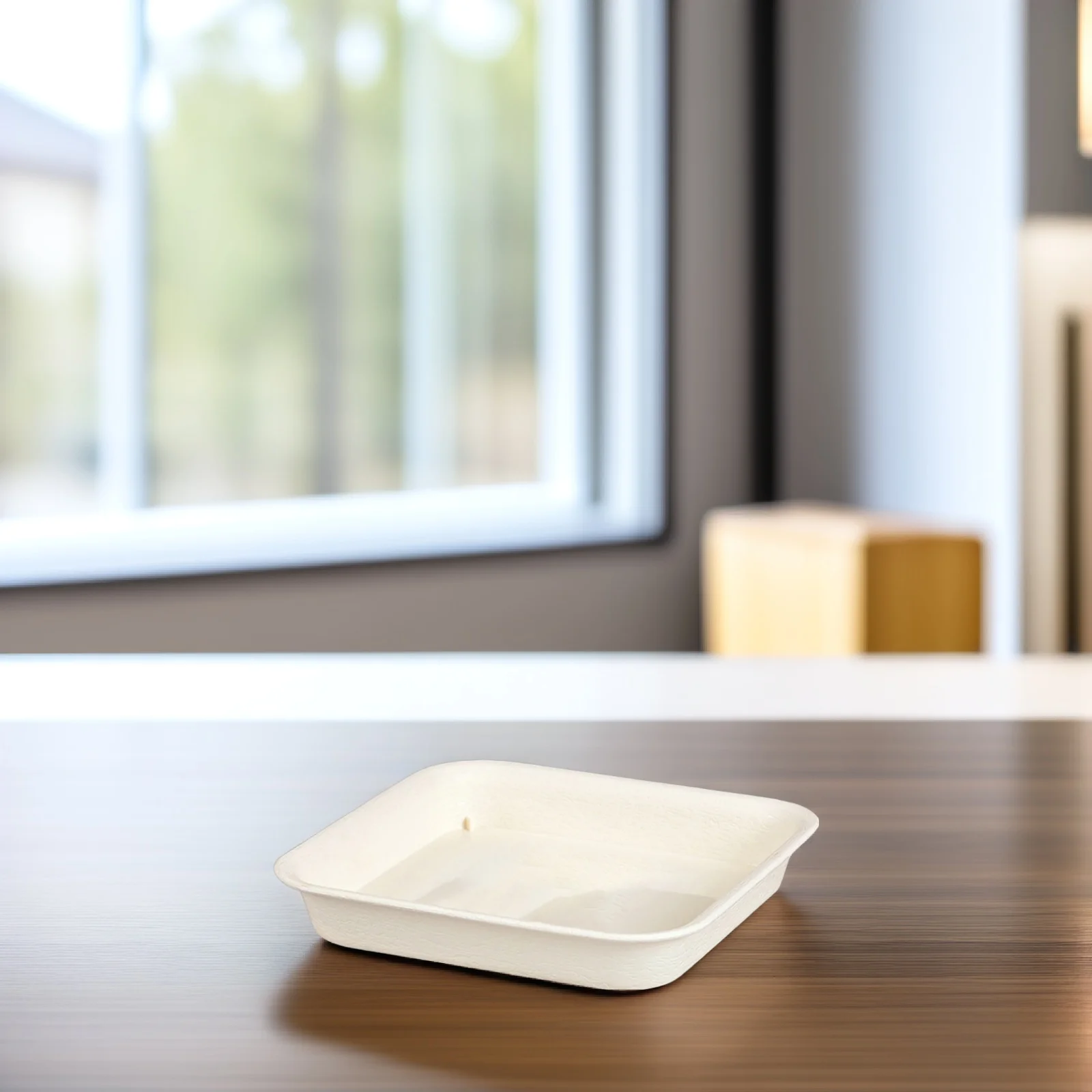 

2Pcs Square Plastic Thickened Pot Tray Leakproof Water Drip Tray Flowerpot Saucer Heavy Bearing for Home Balcony Garden Indoor