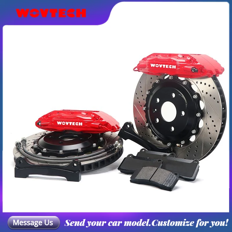 

Modified Customzied Big Brake System Big 4 Pot Calipers with 380*32mm Drilled Discs Kit for Renault CLIO 2