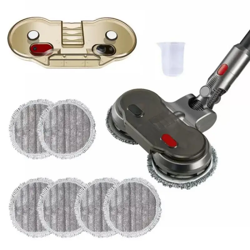 

Комплект насадок для электрической швабры для пылесоса Dyson V7 V8 V10 V11, часть насадки для швабры с резервуаром для воды, тряпка для чистки