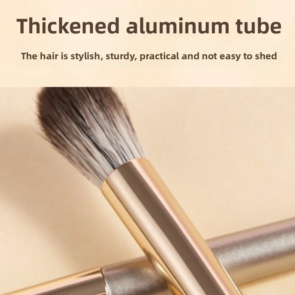 8 pezzi strumento per trucco set di pennelli per ombretto viso abbronzante contorno pennelli per trucco kit 8 pezzi cosmetici fodera pennello per sopracciglia principianti