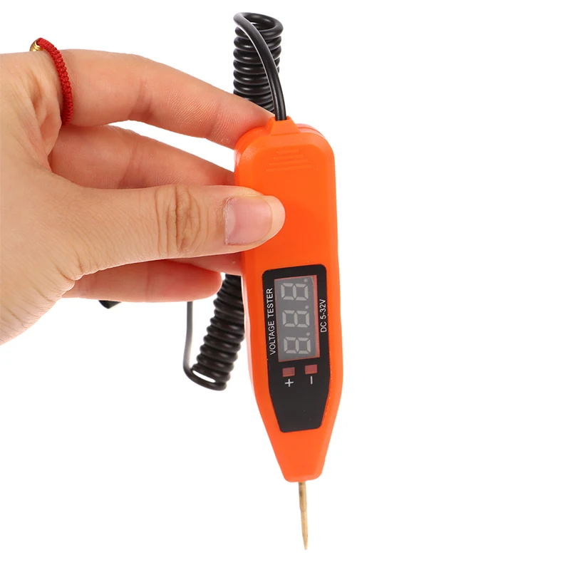 السيارات كهربائي آلة التحقيق أدوات السيارات 5 فولت-32 فولت سيارة الدائرة الكهربائية اقلام الفحص Dca كاشف جهد التيار المتناوب مؤشر الجهد