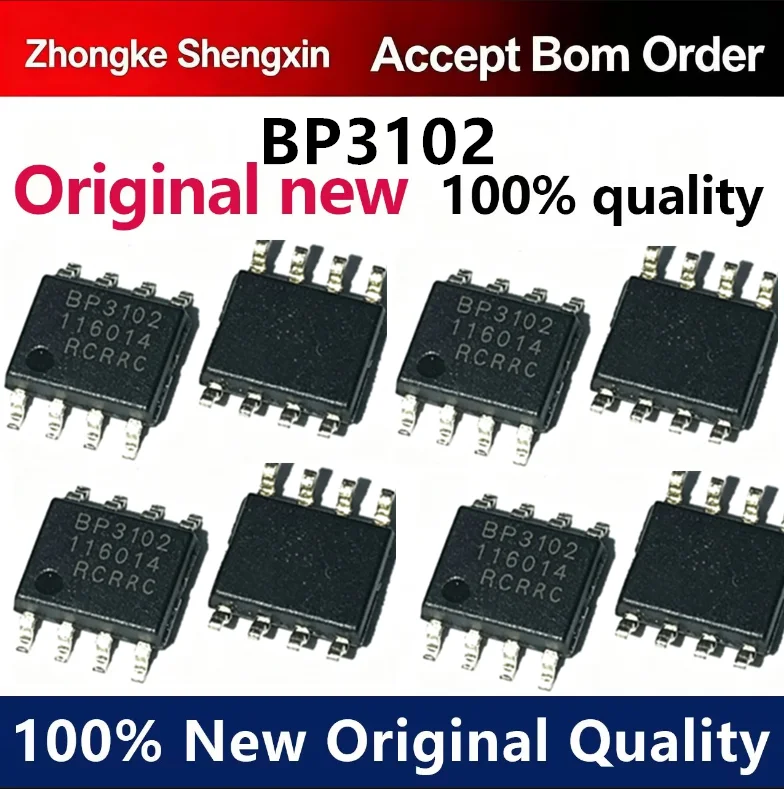 (5pcs-100pcs)Brand new original BP3102 SOP8 SMT bright source LED driver power chip IC