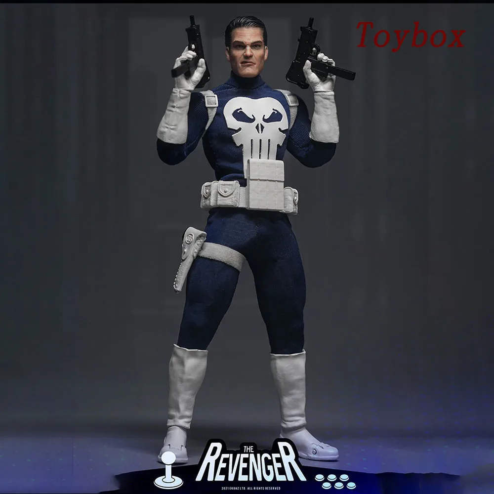 Limited Stock EKUAZ STUDIO EKS06 1/12 Scale Collectible Avengers Punisher Arcade Game 6 inch Male Action Figure Model Toys