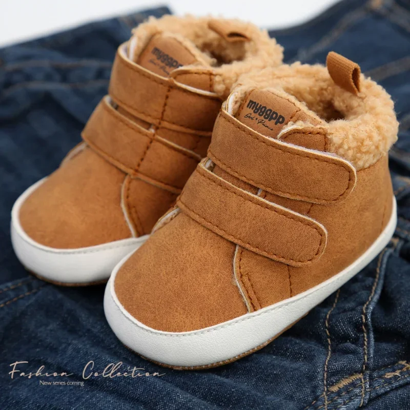 Winter Baby Shoes Boy Girl Warm Infant Snow Boots Newborn Baby Girls First Walkers Soft Soled Toddler Kids Girl Sneakers Shoes