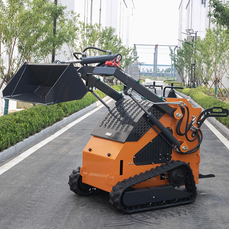 Forestry Skid Steer Loader Superior Performance Caterpillar Skid Steer Loader  on Rugged Terrain