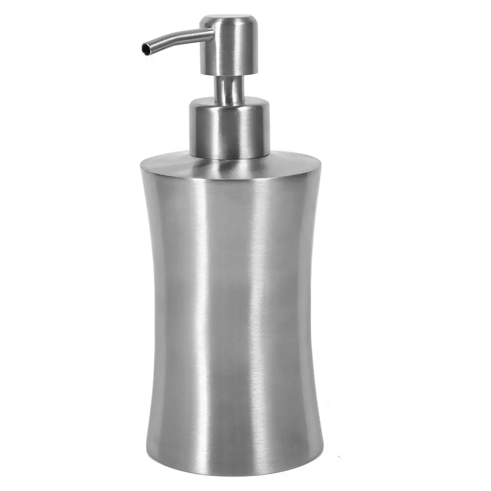 Stainless Steel Soap Dispenser 220/250/400mL - Bathroom Lotion Pump, Liquid Soap & Hand Sanitizer Container