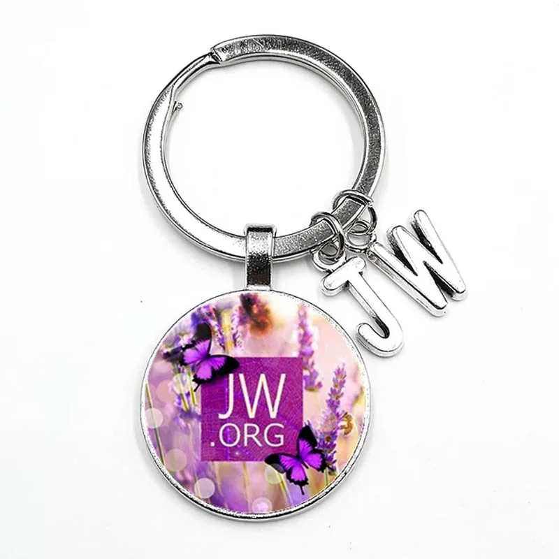 New Classic Jw.Org Jewelry Pendant Fashion Art Glass Cabochon Lord Photo Pendant Keychain Car Bag Trinket Gift