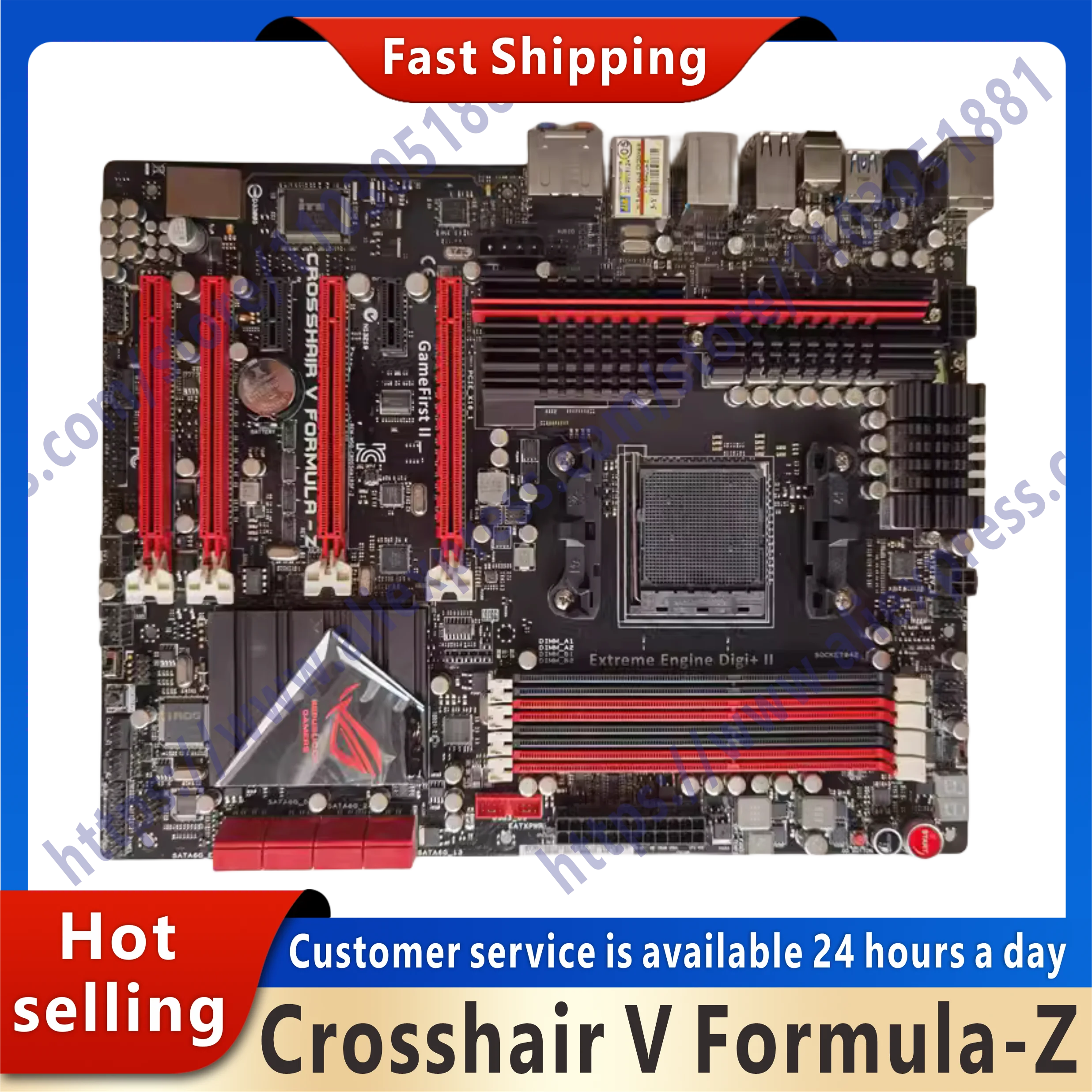 Crosshair V Formula-Z Motherboard Socket AM3+For AMD 990FX 990X Original Desktop Mainboard SATA III Used Mainboard