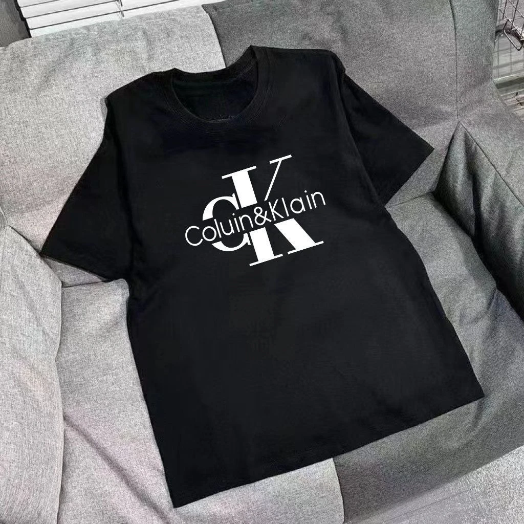 

2026, новые модные мужские и женские футболки с буквенным графическим принтом, высококачественные мужские и женские футболки с круглым вырезом, свободные короткие рукава