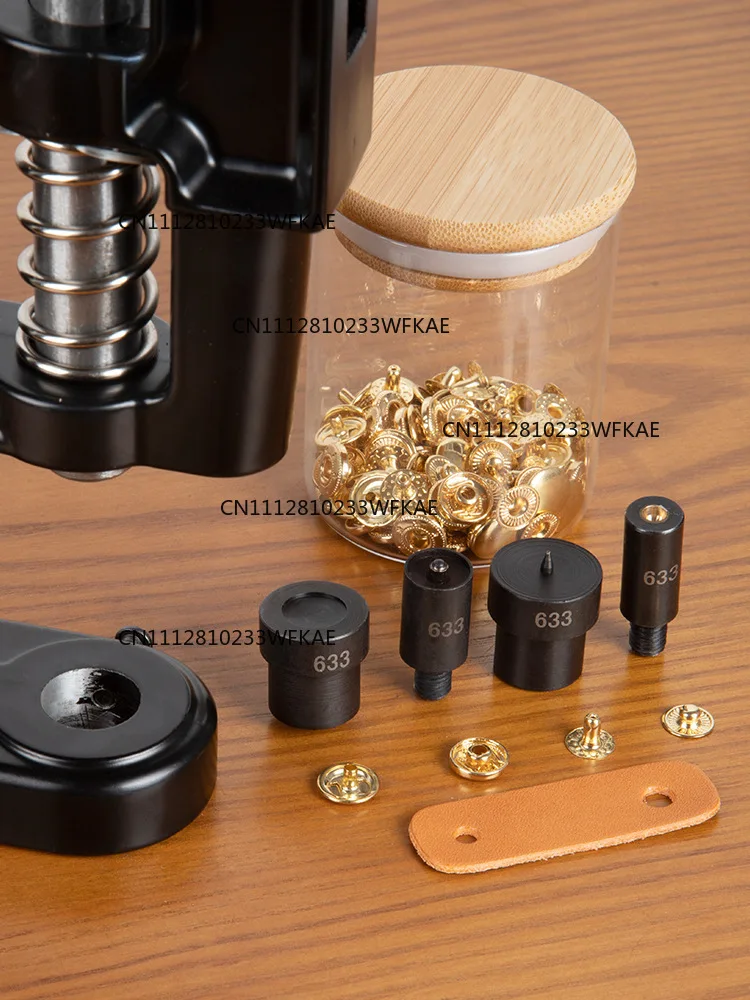 Hardware snap buckle air eye spring four-in-one buckle installation tool accessories