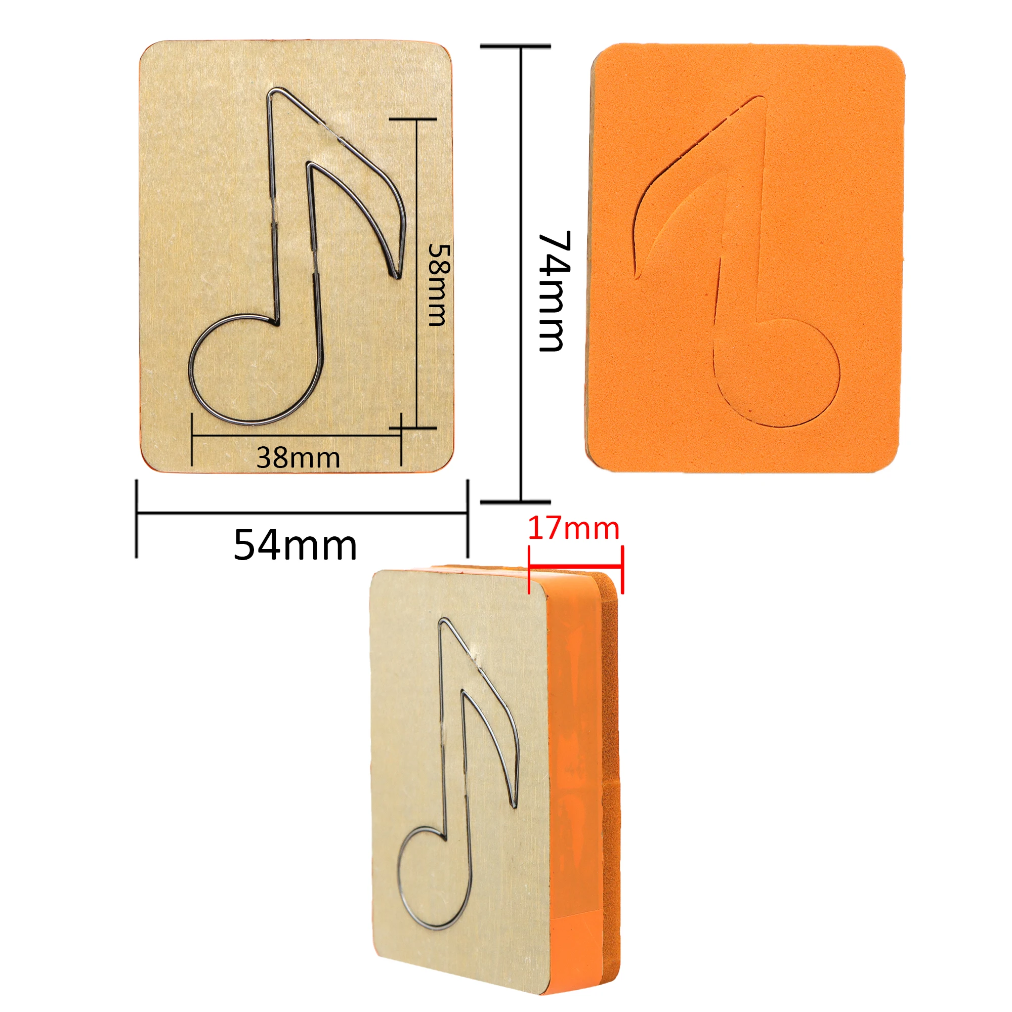 Diy Knife Mold Earrings Wooden Cutting Dies Non-woven Leather Cutting For Common Big Shot And Machines Scrapbook Die Cut