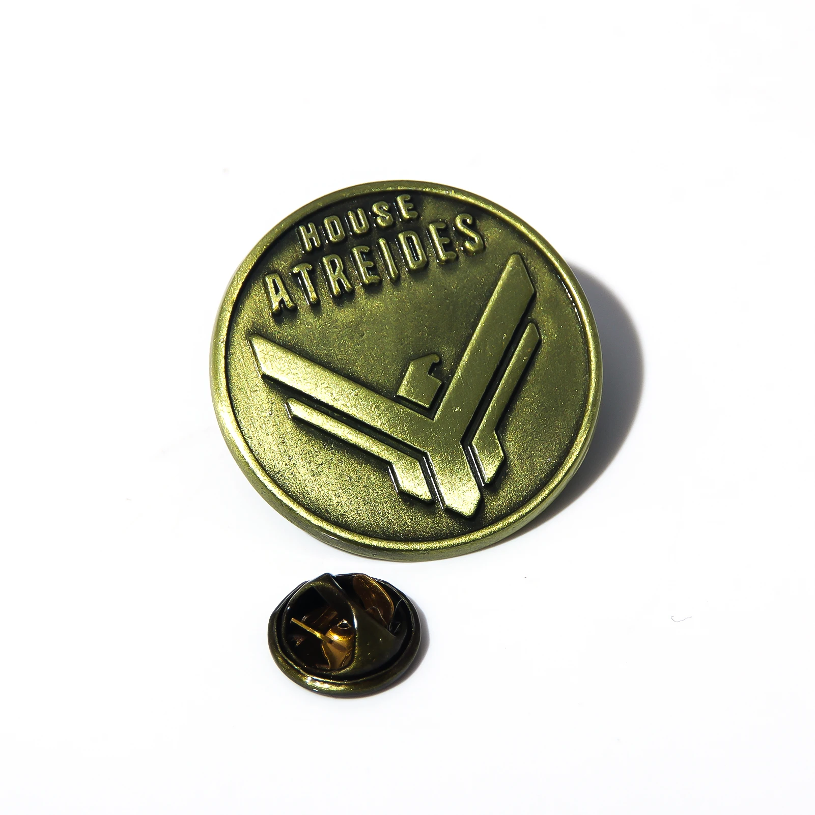 Movie Dune Brooch House Atreides Circle Eagle Pins Vintage Metal Badge for Men Woman Clothing Backpack Accessories