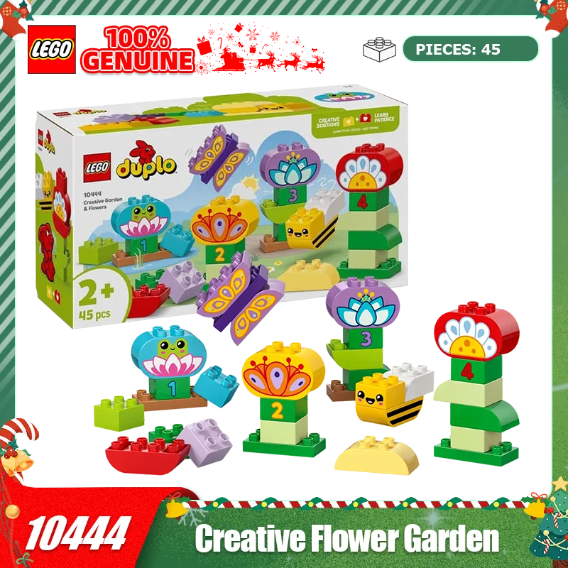 

LEGO Building Blocks Treasure 10444 Creative Garden Large Particle Building Blocks Table Children's Toys Birthday Christmas Gift