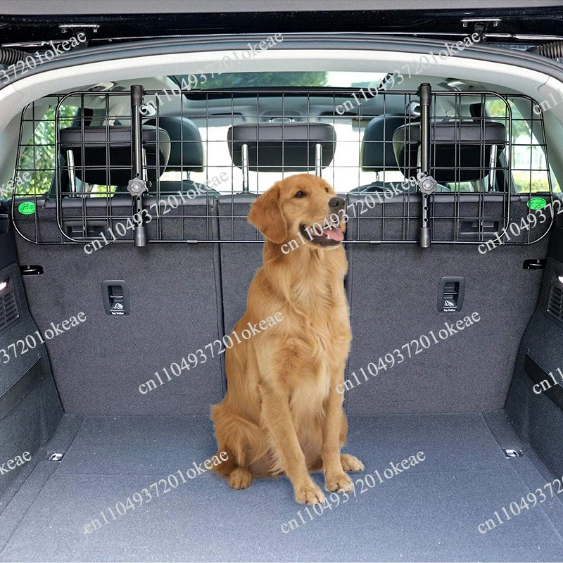 Pet Car Supplies Vehicle Protection Isolation Bar Universal Black Mesh Dog Guard