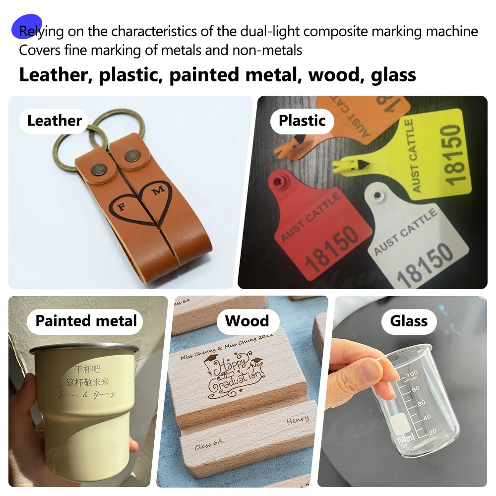 Maxwave Laser Marking Machine Portable Handheld Desktop Dual - Light High Precision Fast Engraving for Metal Leather Wood Custom