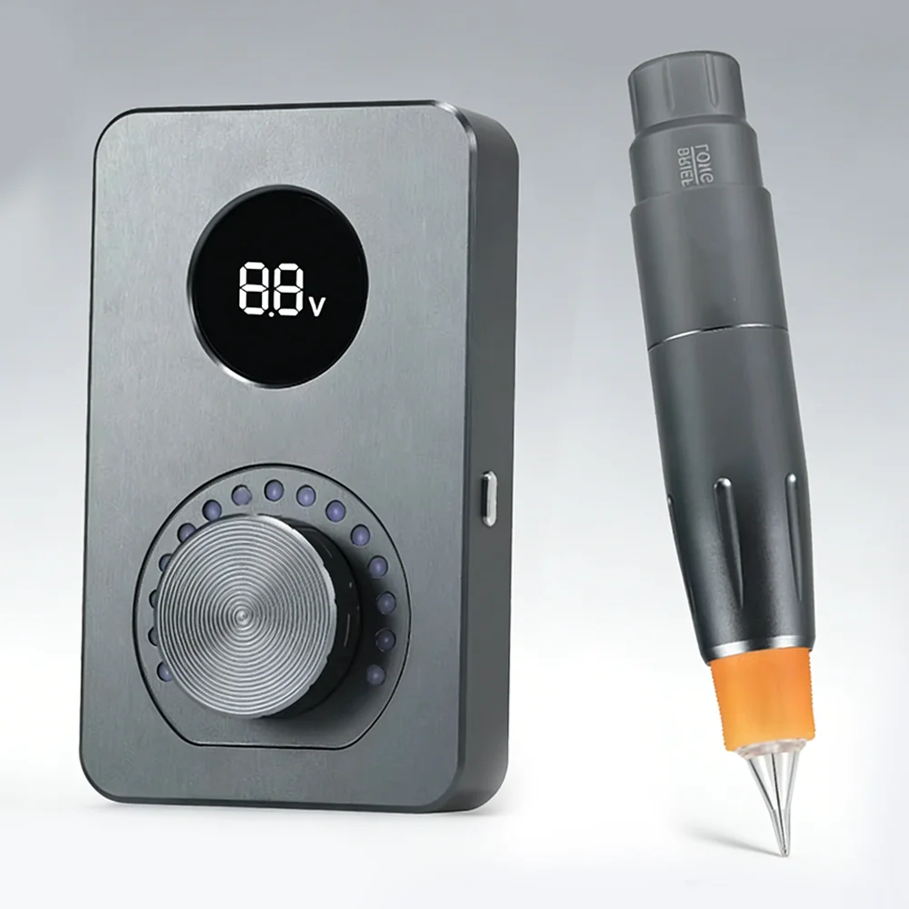 

SMP Tattoo Machine Kit Scalp Eyebrows Lips Micropigmentation Set Powerful Motor Permanent Makeup Rotary Tattoo Pen Supplies Tool