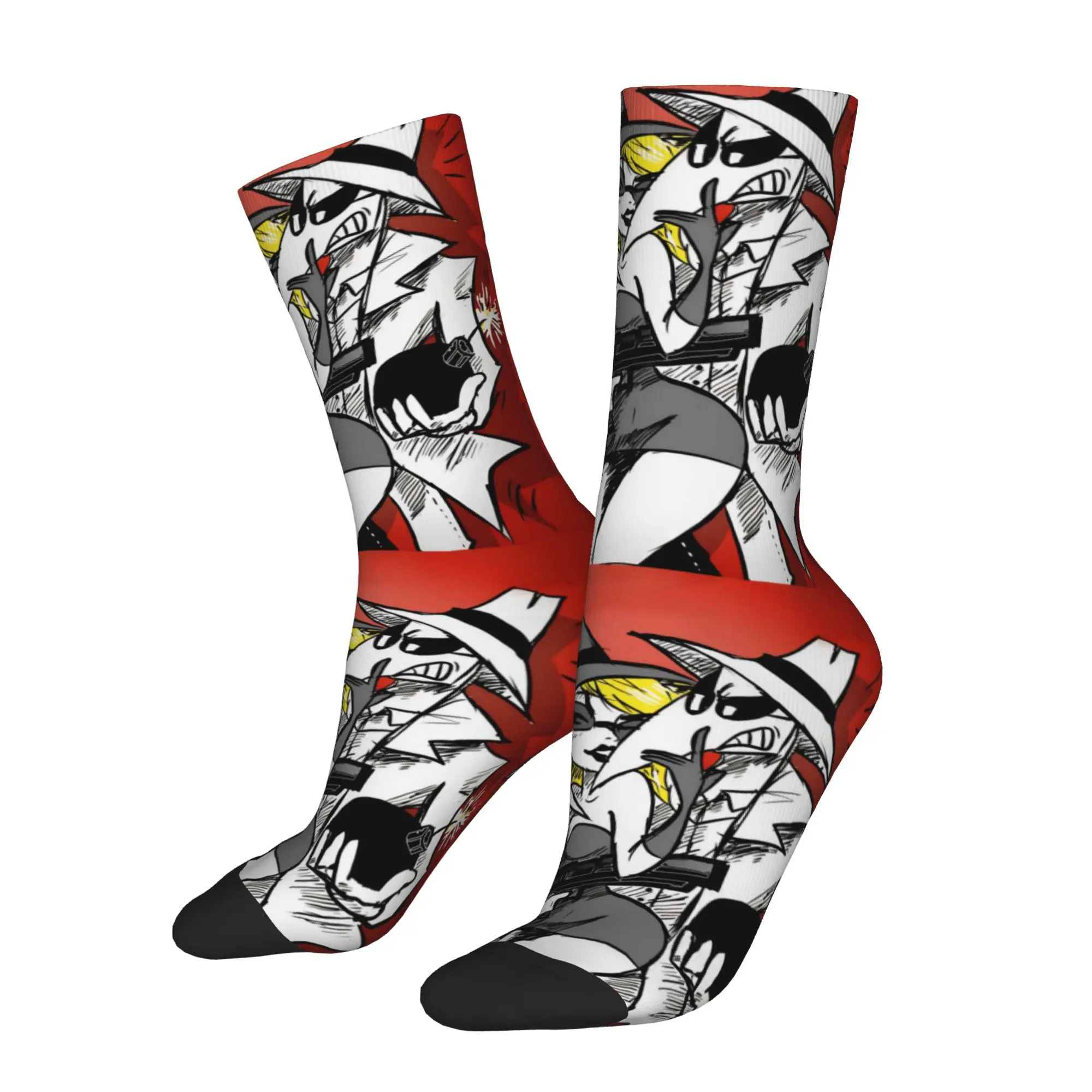 Cool Spys Manga Football Socks  Polyester Long Socks for Unisex Breathable