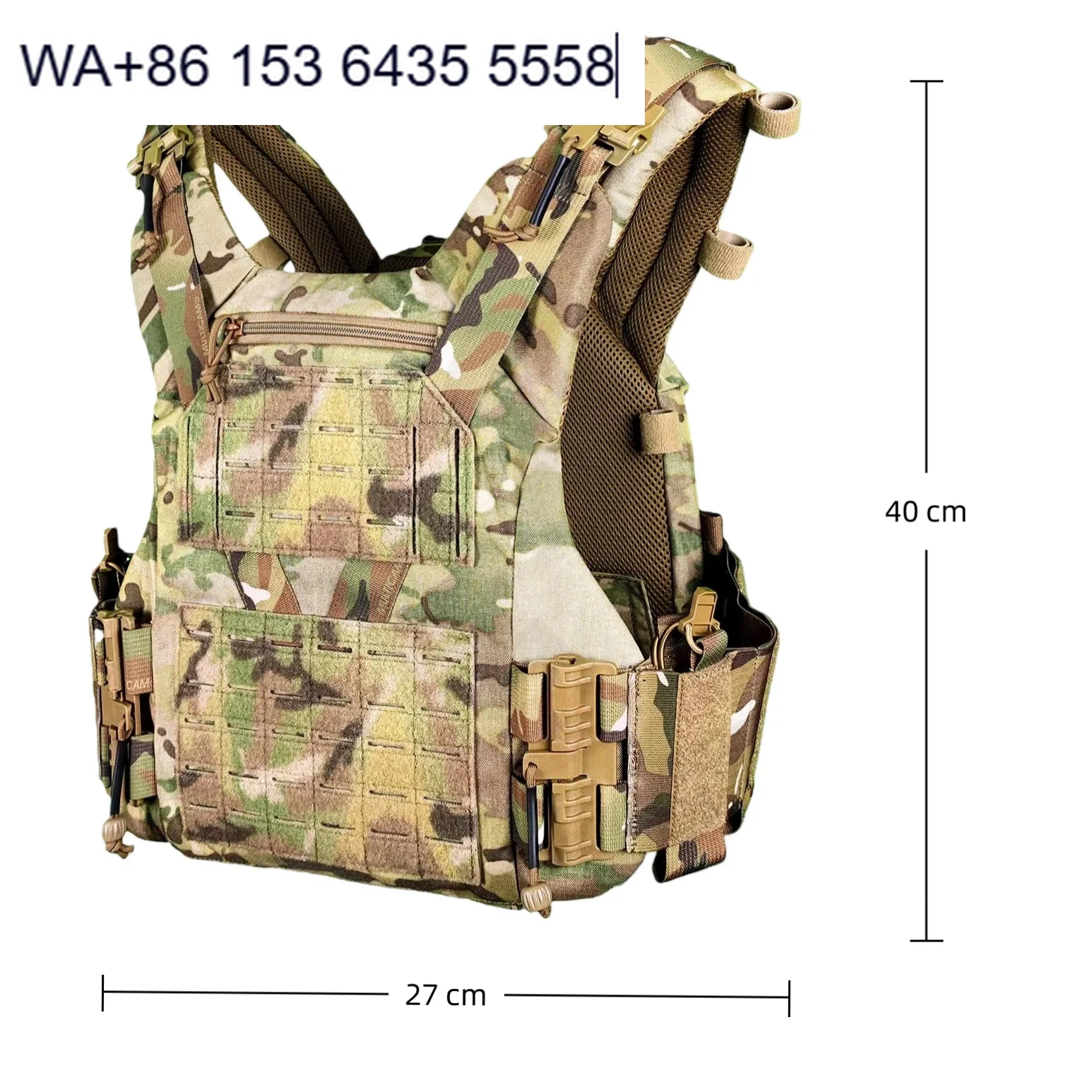 Agilie  Tactical Vest Imported Original Fabrics and Original Webbing Cordura Nylon Outdoor-specific Protective