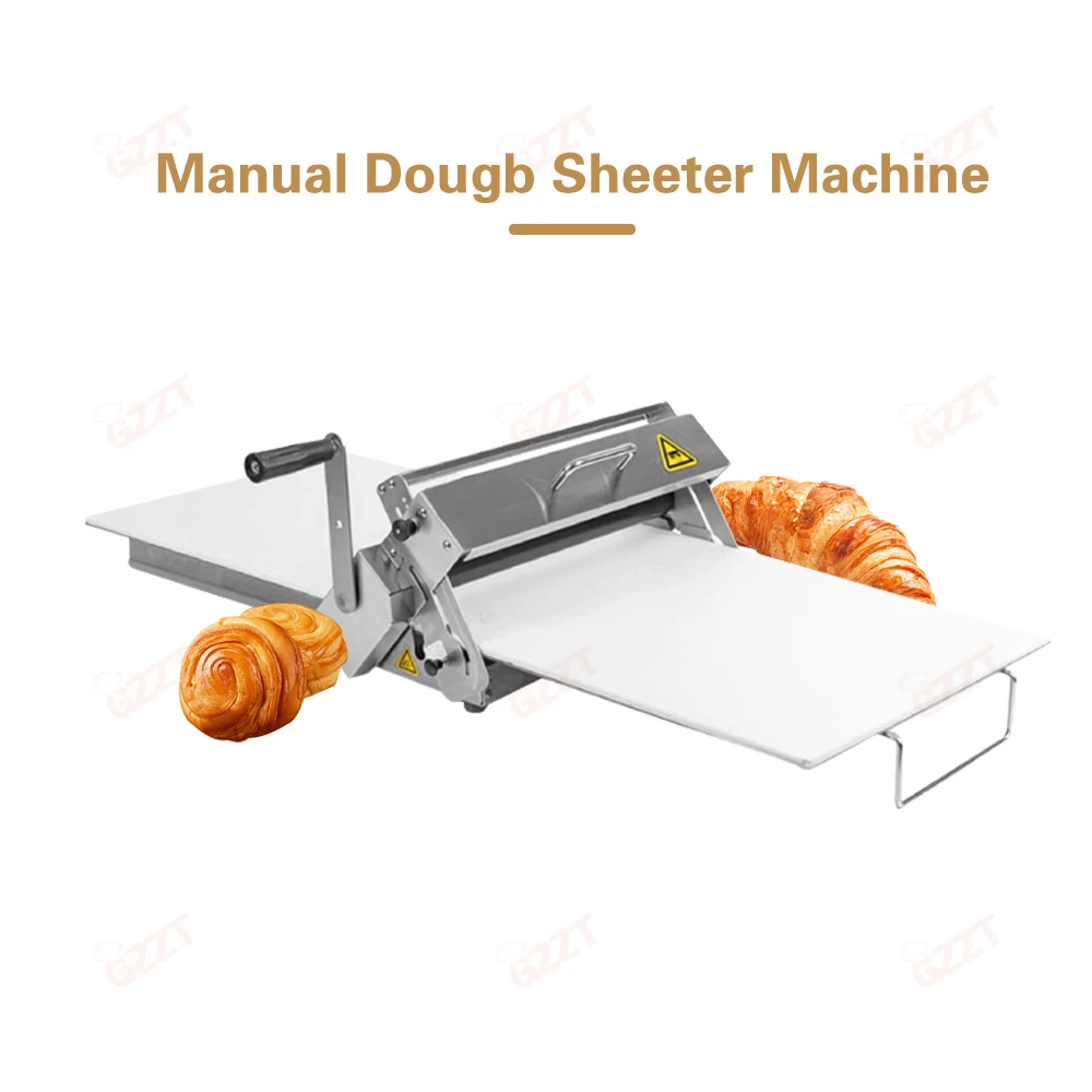 Attrezzatura da forno Rullo per pasta industriale Sfogliatrice per pane IT-MDS-70 Pasticceria manuale Pressa per fondente Sfogliatrice per compresse Pasticceria a soffio