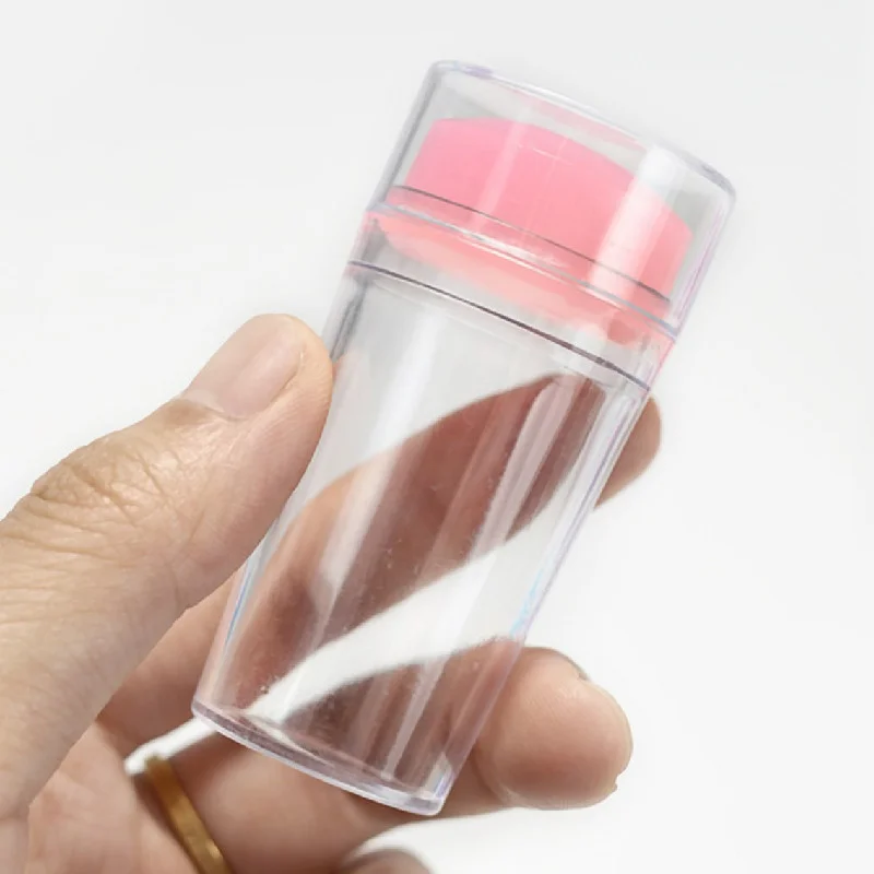 프랑스 팁 네일 스탬프 네일 아트 키트, 투명 실리콘 네일 긴 짧은 젤리 스탬퍼 스크래치 스탬퍼 키트, 프랑스 매니큐어 홈, 4 개