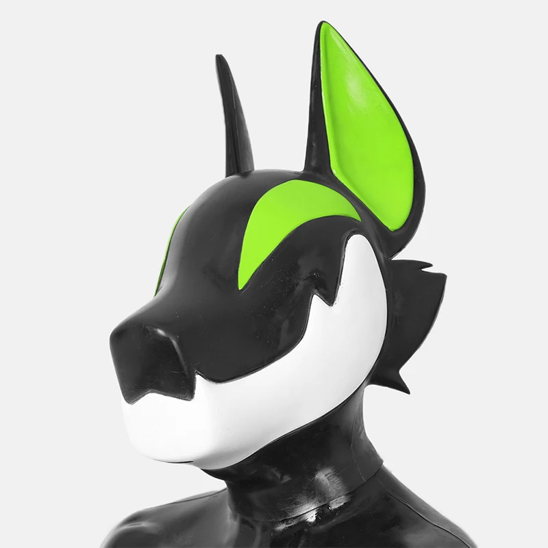 Furrjoi シリコーン IDo ドローン犬マスクコスプレ衣装カスタム利用