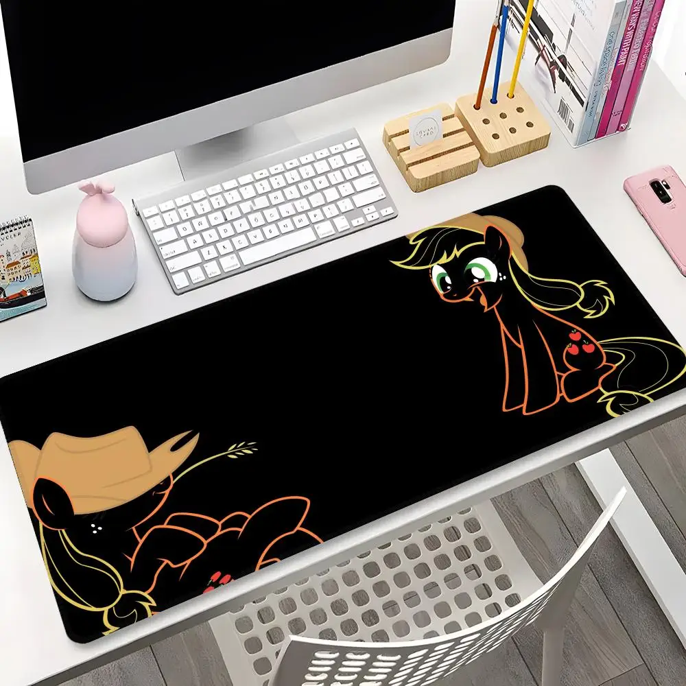 My L-LittleS P-PonyS Mouse Pad Gaming Locking Edge Cool Big Computer Gamer Large Rubber Art Mousepad Laptop Desk Mat