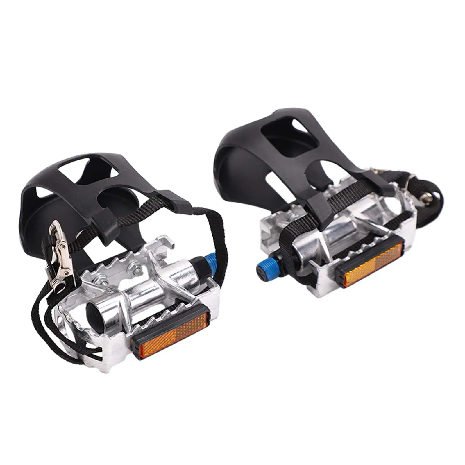 2 Pieces Exercise Bike Pedals Sealed Bearings Anti Slip Universal Fitness