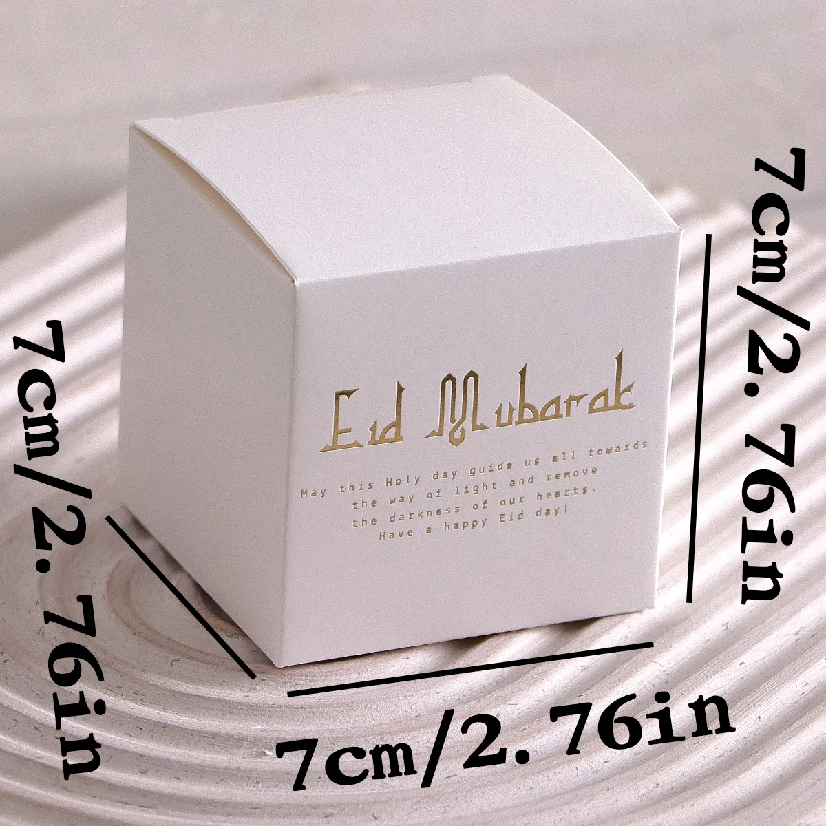 10Pack Eid Mubarak Gift Boxes, Perfect for Candies, Chocolates and Small Gifts, Ramadan Gift Boxes Islamic Muslim Festival Happy