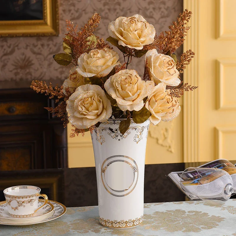 Imagem -04 - Retro Vaso de Flores de Cerâmica Vaso de Grama Lojas de Ferramentas de Jardim Necessários Design Especial Estilo Real Elemento Pintado à Mão Alta Qualidade