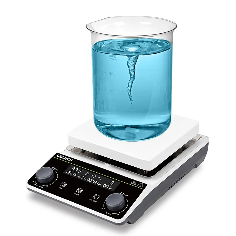 

LACHOI MSB-HD factory price new design digital lab instrument laboratory hotplate magnetic heating stirrer chemistry