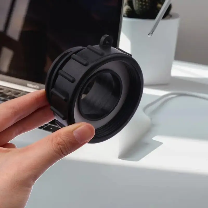 

Цельный адаптер 1000 литров с резьбовым соединением S60x6 63 мм для систем сантехники и трубопроводов