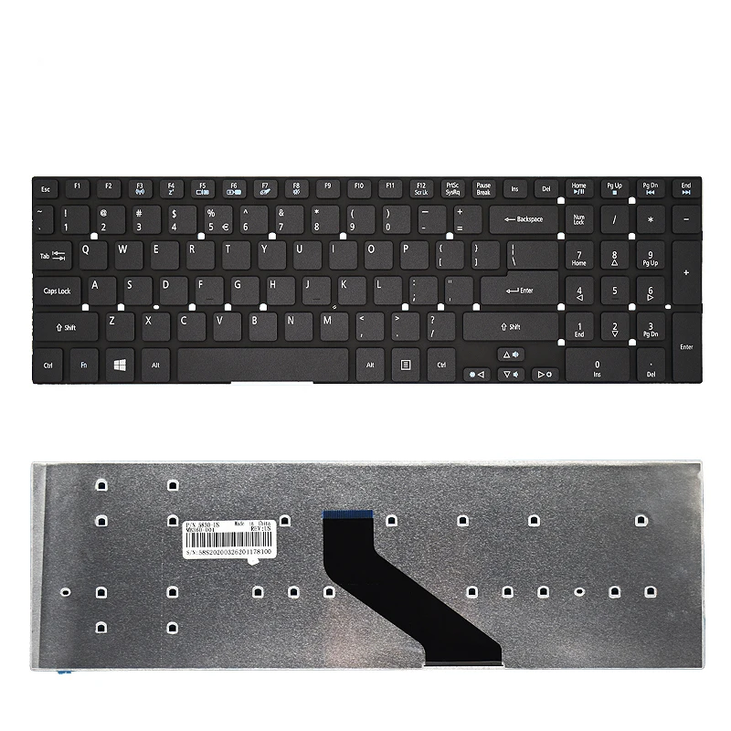 New US Russian French Keyboard For Acer Aspire V3-7710 V3-772G 5830 5830G 5830T 5755 V3-551 V3-571g v3-771G ES1-512 RU FR