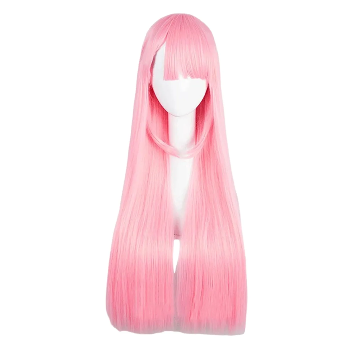 

Ram Reem Long Straight Hair Adult Models Cosplay Wig From Zero the Other World Life Homo Wig,Pink