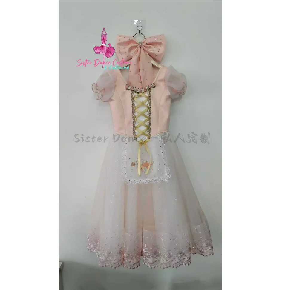 2024 New Can't keep the daughter tutu private custom children's women's stage performance competition dress