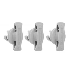 3pcs Inflatable Boat Valve Professional 8 Teeth PVC Leakproof Inflatable Replacement Air Plug for Kayak Rubber Dinghy
