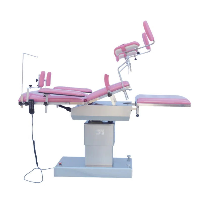 Competitive Price Hospital Electric Gynecological Obstetric Adjustable Operating Examination Delivery Table