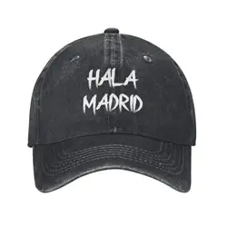 Custom Hala Madrid Letter Print Baseball Cap Women Men Adjustable Unisex Cotton Dad Hat Outdoor Snapback Caps