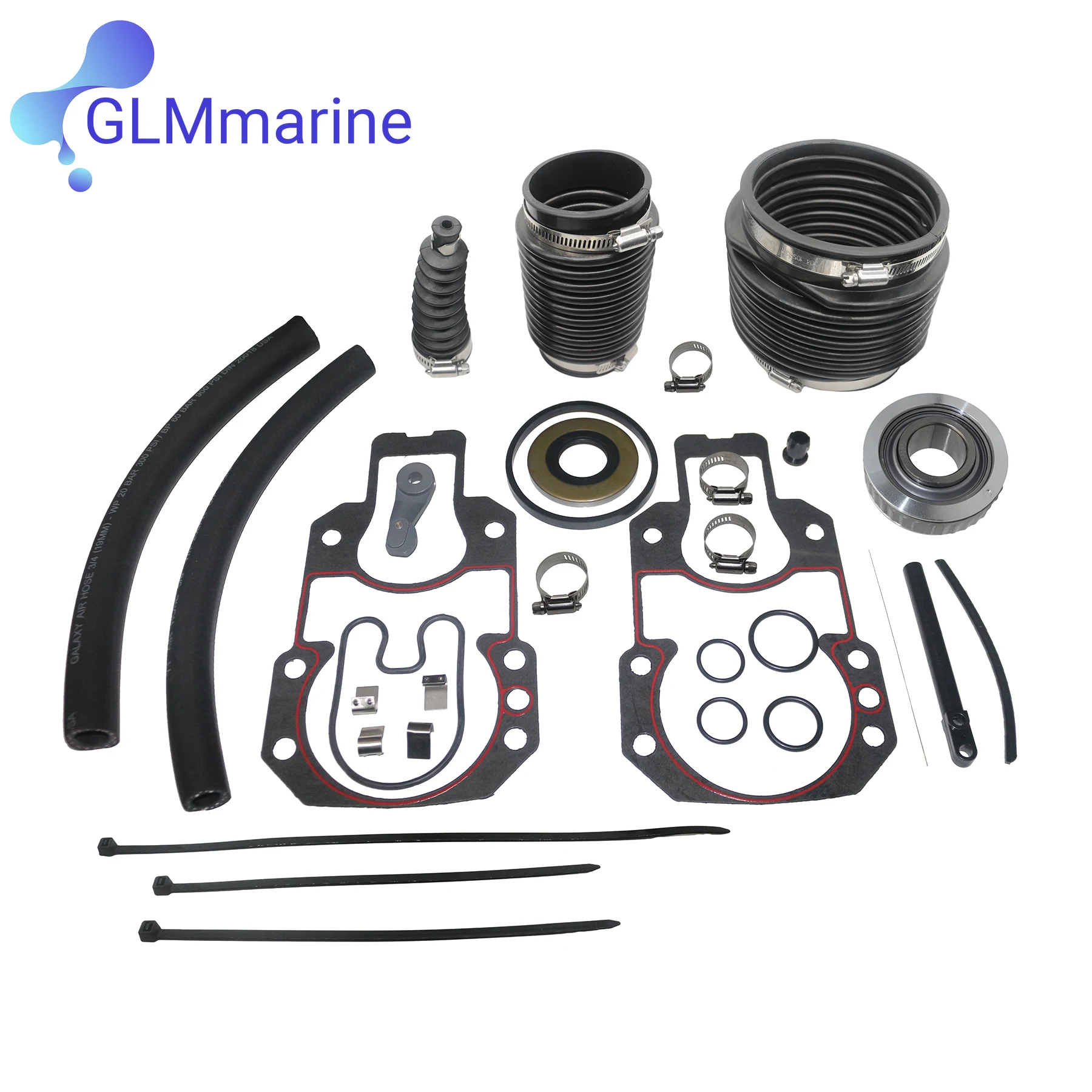 Transom Repair Kit with Gimbal Bearing 30-803099T1 for Mercruiser R MR Alpha I SS Mallory 9-72902 Sierra 18-8218 18-2601-1