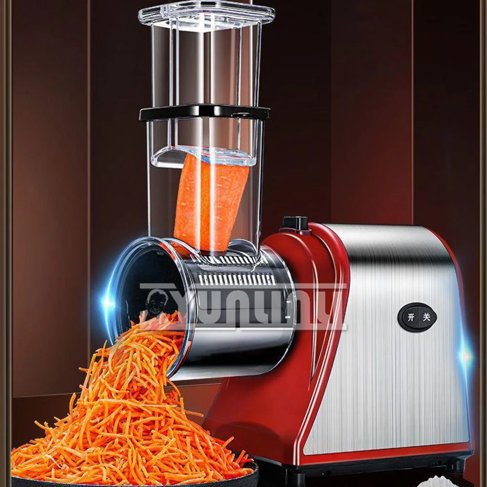 Electric  Vegetable Cutter Potato Shredded Slicer Garlic Grinding Machine Kitchen Tool