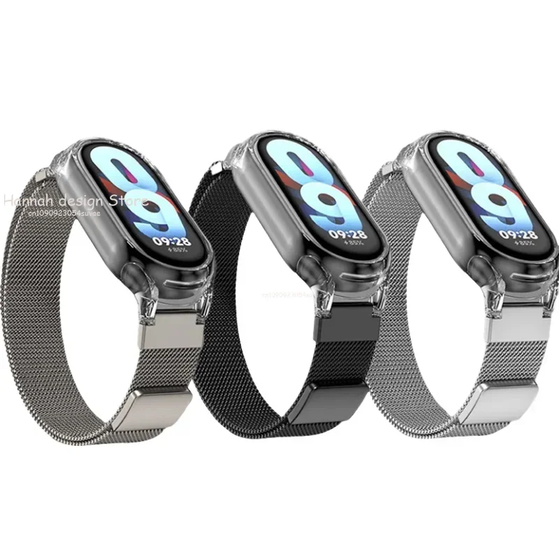 Эксклюзивный ремешок для часов Mi Band Creative Milan Wind Magnet, идеально подходит для Mi Band 3/4/5/6/7, красочный браслет Xiomi Delicacy