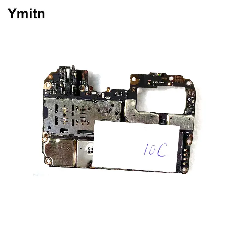 Ymitn Mainboard For Xiaomi RedMi 10C Motherboard Unlocked With Chips Logic Board Global Vesion