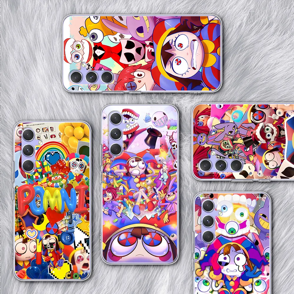 The Amazing Digital Circus Phone Case for Samsung Galaxy A51 A14 A54 A12 A41 A21s A13 A15 A55 A71 A23 A31 A33 A52 TPU Soft Cover