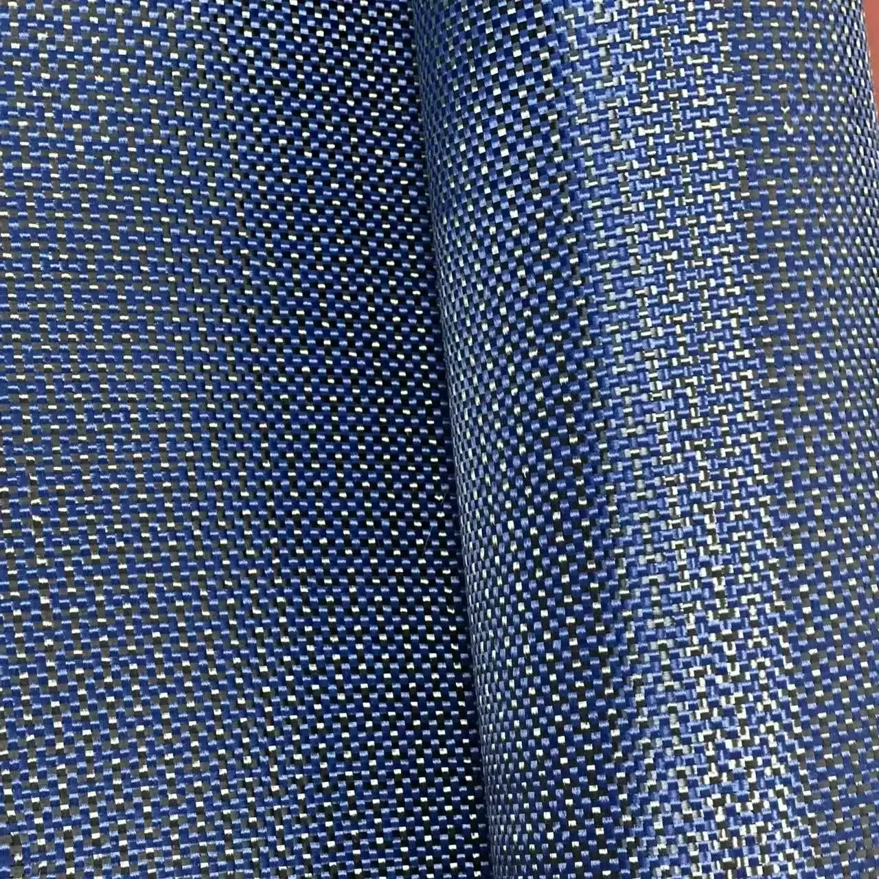 

3K 200gsm blue Kevar & Carbon fibermixed Fabric Piain Hybrid Carbon Kevlar Cloth 50cmx100cm wide100cm/40in