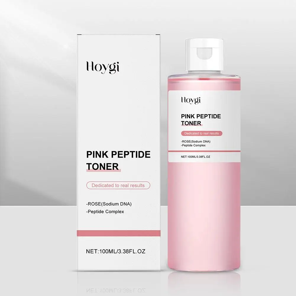 Peptido niacinamida cuidado de la piel coreano salmón ADN PDRN tóner brillo tóner CICA piel calmante rosa realzando rosa M1R0