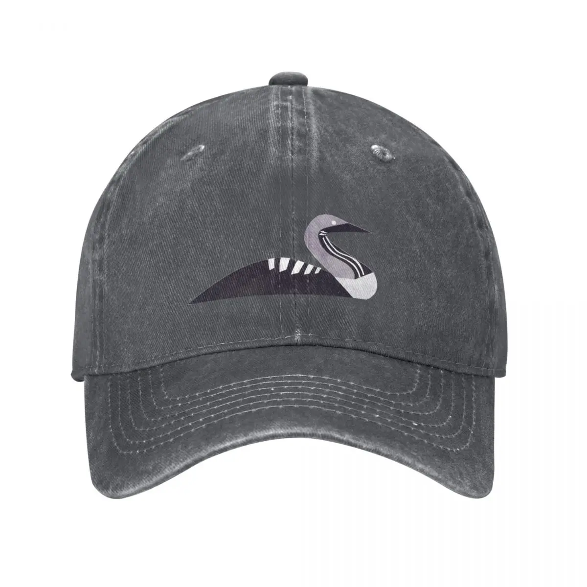 Minimalistic loon Baseball Cap Hat Baseball Cap Thermal Visor Sunscreen Men's Baseball Women's