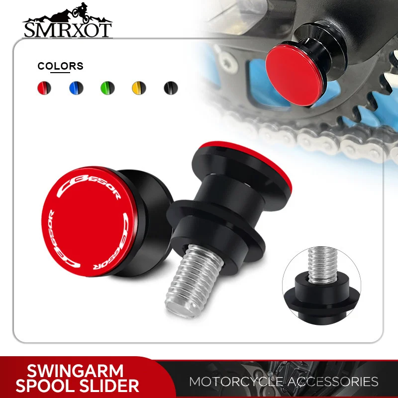 

Motorcycle Accessories For CB650R 2018-2025 CB650F 2010-2025 Swing Arm Spools Slider Stand cb650r cb650f Swingarm Screw