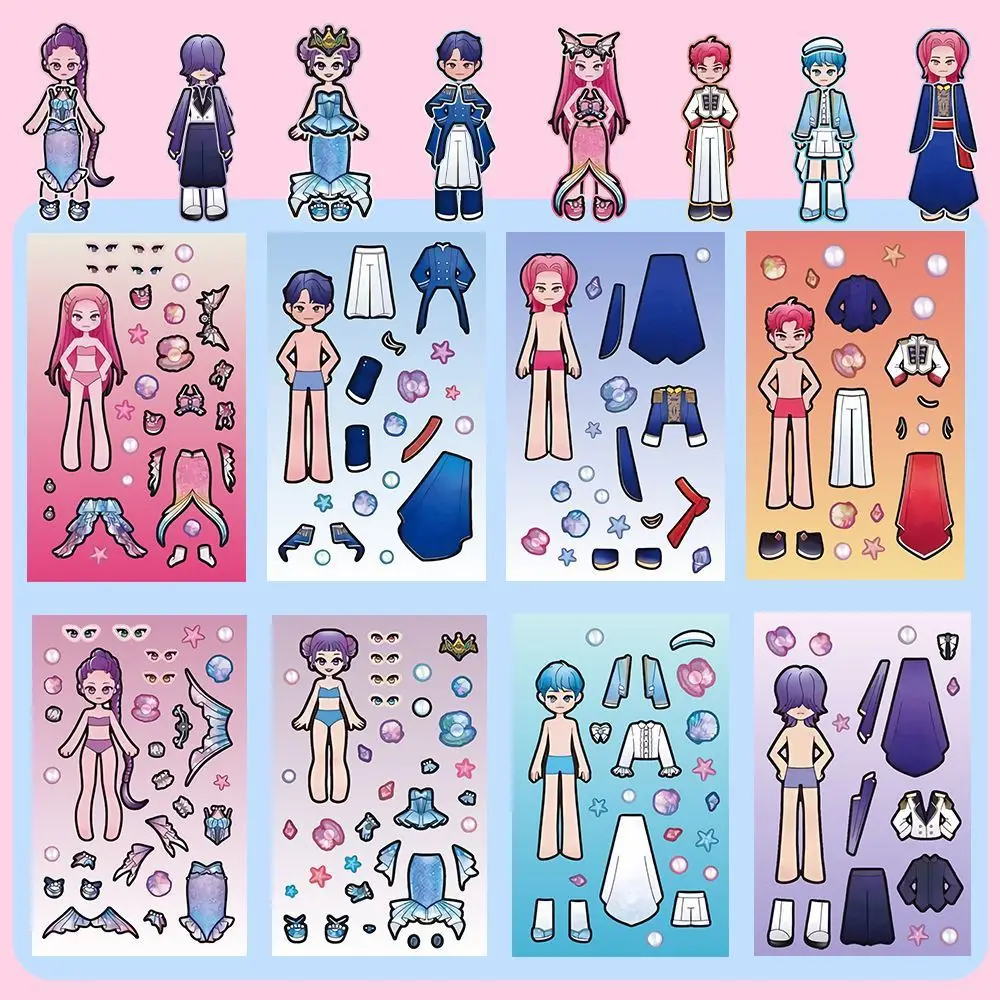 8/16 قطعة ملصقات الصيادين أنيمي لطيف شخصية ساب بوي ملصقات DIY بها بنفسك الهاتف الأمتعة المحمول الشارات البلاستيكية الاطفال ألعاب بنات الهدايا