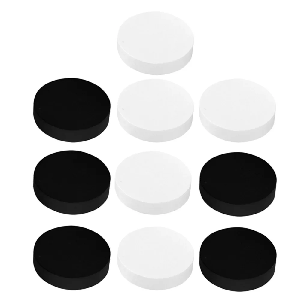 

10Pcs Mini Table Hockey Game Set with Fast Sling Pucks for Kids and Adults Compact Design for on-The-Go Play Bungee Tabletop