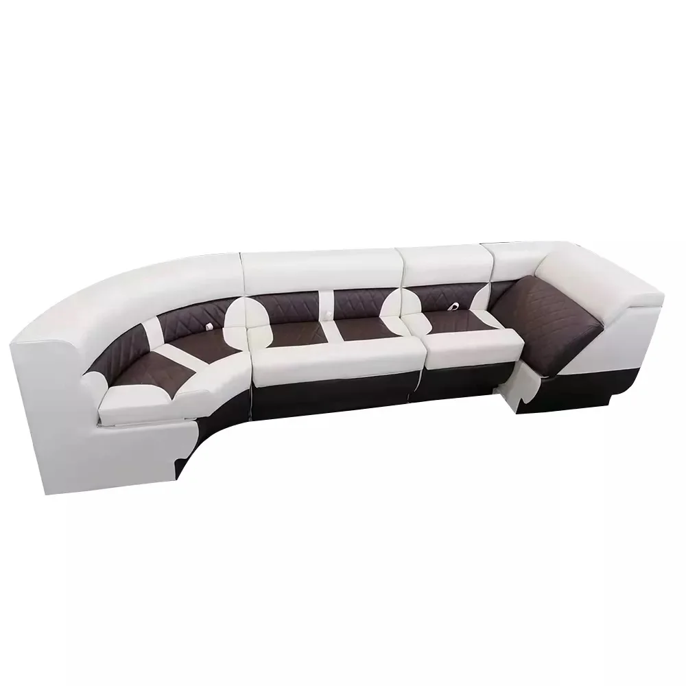 

Marine Luxury Pontoon Furniture Sofa Pontoon Boat Sofa Series Bench Seats 81cmpromote sales